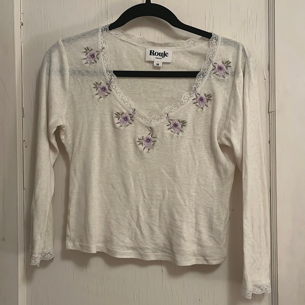 Rouje floral top